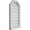 Ekena Millwork Octagonal Top Surface Mount PVC Gable Vent w/ 2"W x 2"P Brickmould Sill Frame, 14"W x 26"H GVPOT14X2603SF - alternate 2